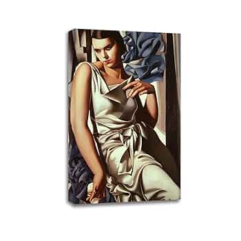 Amazon｜アールデコの有名な絵画。Tamara de Lempicka：マダムM